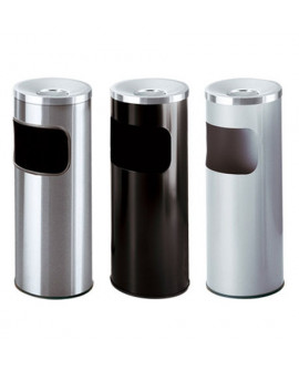 Cendrier poubelle cylindrique