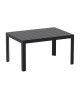 Table extensible Atlantic noire en petit format