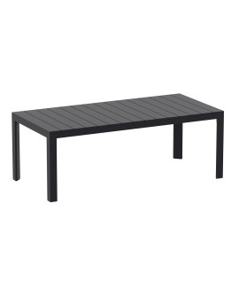 Table extensible Atlantic noire en petit format