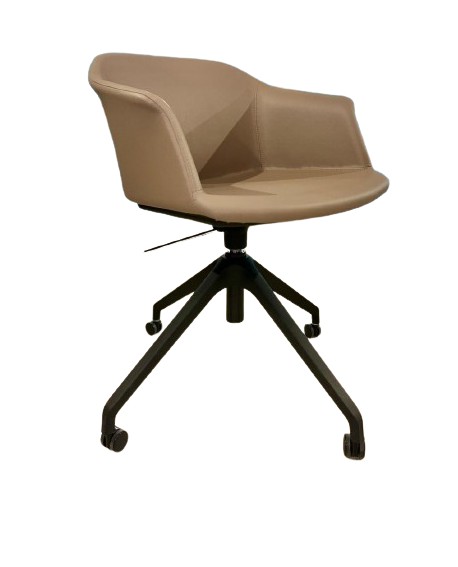 Fauteuil de reception sur roulette Lounge pour vos bureaux à La Réunion