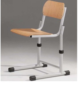 Chaise scolaire réglable 974 pour école 