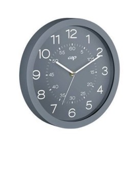 Horloge silencieuse la réunion, 974, couleur taupe, magnétique
