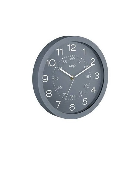 Horloge silencieuse la réunion, 974, couleur taupe, magnétique