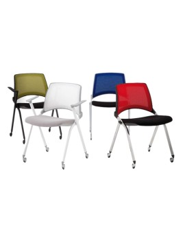 Chaise Kendo sur roulette