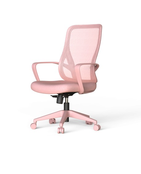 Fauteuil bureautique Pépite en rose poudré, bleu ou vert d'eau à La Réunion 974
