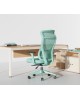 Fauteuil ergonomique Dune en bleu ou vert d'eau à La Réunion 974