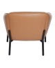 Fauteuil marron Zucca 1 place éco-cuir La Réunion 974
