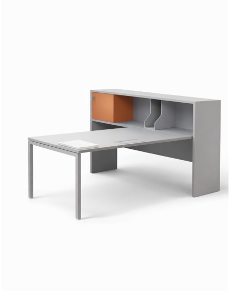 Bureau droit Sigma avec rangements en stock à la réunion