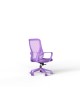 Fauteuil bureautique Pépite en rose poudré, bleu, mauve ou vert d'eau à La Réunion 974
