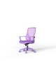 Fauteuil bureautique Pépite en rose poudré, bleu, mauve ou vert d'eau à La Réunion 974