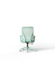 Fauteuil bureautique Pépite en rose poudré, bleu, mauve ou vert d'eau à La Réunion 974