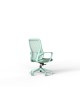 Fauteuil bureautique Pépite en rose poudré, bleu, mauve ou vert d'eau à La Réunion 974