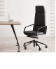 Fauteuil de direction Lead en éco cuir taupe 974 La Réunion