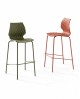 Tabouret Uni 378 de chez et al. Chaise haute à La Réunion 974 couleur rouge, bleu, blanc ou vert