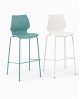 Tabouret Uni 378 de chez et al. Chaise haute à La Réunion 974 couleur rouge, bleu, blanc ou vert
