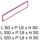 Dimensions voile de fond en centimètre